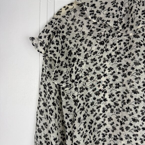 Tie-Neck Ruffle Blouse by Veronica Beard - Picture 8 of 8